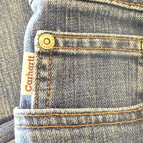 Carhartt Flare Leg Jeans, EUC and super cute! - Picture 7 of 13
